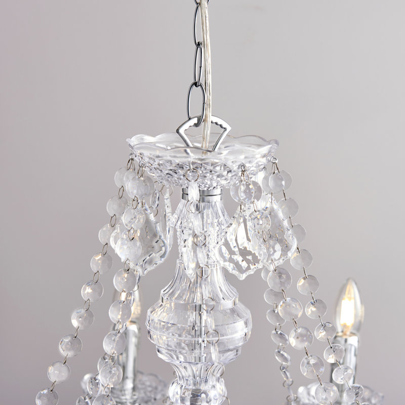 Louise Chandelier Rosdorf Park Finish: Clear Acrylic, Number Louise Chandelier Rosdorf Park Finish: Clear Acrylic, Number